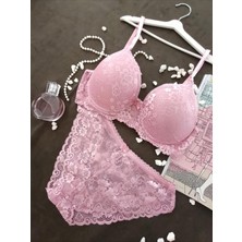 Kadın Iç Çamaşırı Dantelli Sütyen Takımı