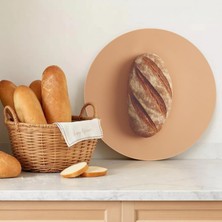 Cozy Co: Temperli Cam Daire Kesme ve Sunum Tablası, Kesme Tahtası, Kesme Tablası, Sunumluk, CKT014