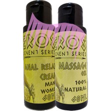 Eros Legent Erotik Dünyası Masaj Yağı  + Eros 30 ml Bay Bayan Anl Reıax Krem