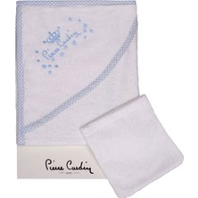 Pierre Cardin Kundak Banyo Havlusu - Mavi