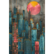 Aden Dekoratif Kanvas Tablo