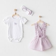 Andywawa Kız Bebek Takim 3'lü Set Magical Butterfly AC25577