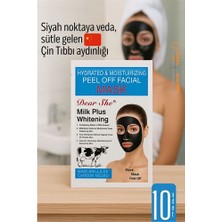Modacar Milk Plus Siyah Maske – Yüz Maskesi Peel-Off, Beyazlatıcı Etkili