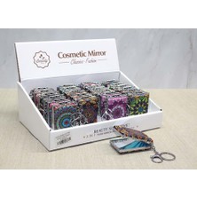 Blackcraft Taşlı El Aynası Anahtarlık (BC-3C52A0)