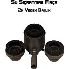 Yeni Nesil Su Sıçratmayan Fırça Seti Koltuk Yıkama Temizleme Fırçası