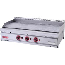 Işıkgaz Pg-80-T 600 Seri Tam Oluklu Izgara, 80X60 Cm, Doğalgazlı