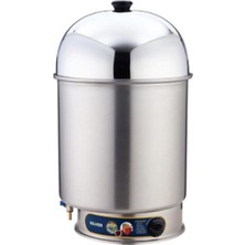 - Silverinox Mısır Haşlama Kazanı, Elektrikli, 36 L