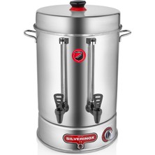 Silverinox Paslanmaz Çelik 500 Bardak Elektrikli Çay Kazanı