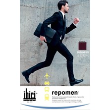 Unisex Diz Altı Çorabı (Repomen) - Bordo - Xs