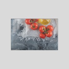 Cozy Co: Temperli Cam Dikdörtgen Kesme ve Sunum Tablası, Kesme Tahtası, Kesme Tablası, Sunumluk, CKT020