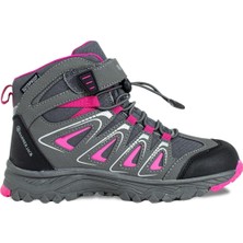 Hammer Jack Celos Su Geçirmez Gri Fuşya Çocuk Outdoor Bot 10123206-F