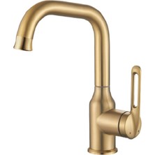 Valtemo Mat Gold Uzun Lavabo Bataryası