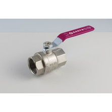 1 1/4" Küresel VANA-KIRMIZI-DN32-PN25-GENTA