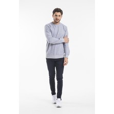 Süperlife Erkek Bisiklet Yaka Regular Fit Ince Sweatshirt Spr 20K30