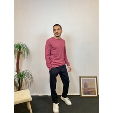 Süperlife Erkek Bisiklet Yaka Slim Fit Ince Sweatshirt Spr 20K17