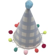 Dodomar Şapka Ponponlu EKOSELİ model 17cm Mavi