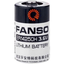 Fanso ER-14250 3.6 Volt 1/2AA Kısa Lityum Pil