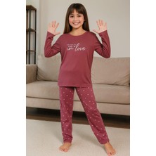 Pemilo Kız Çocuk 15297 Milan Uzun Kol Pijama Takımı
