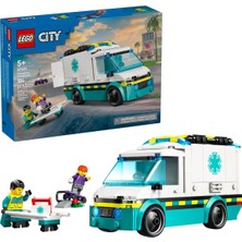 60451 LEGO City Acil Yardım Ambulansı 184 Parça +5 Yaş