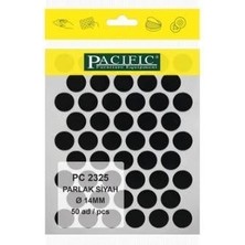 Pacific Yapışkan Tapa Parlak Siyah 14MM