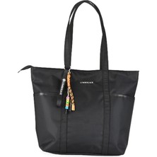 Lumberjack Tex Serı Shopper 5pr Siyah Kadın Omuz Çantası