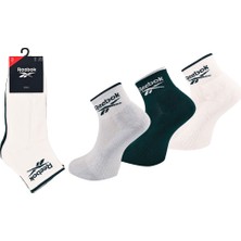 Reebok R0362ANKLEVECTOR3'LU Beyaz Unisex Çorap