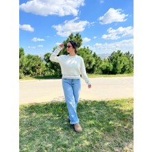 Vazıradk Dikiş Detaylı Rahat Kazak