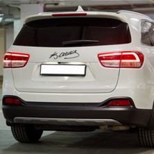 Kemal Atatürk Imzası Oto Özel Yeni Sticker Siyah