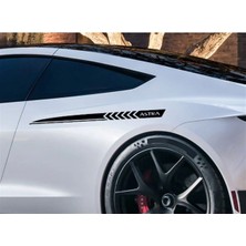 Opel Astra Mini Sticker Etiket Modeli