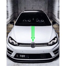 Oto Kaput Özel Yeni Sticker Ok Ucu 3'lü Yeşil 12*60 cm