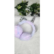Unicorn Pelüş Kulaklık. Kisa Peluş Kulaklık