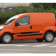Fiat Fiorino Yan Kapı Şerit Sticker Etiket Modeli