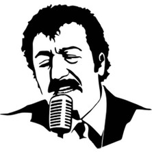 Müslüm Gürses Tasarım Oto Cam Özel Yeni Sticker 15*14 cm