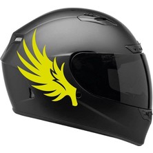 Tek Renk Kanat ( Wing Helmet Stickers ) Kask Sticker Etiket Modeli 2