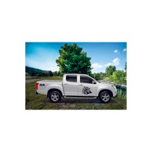 Pusula Vahşi Doğa Offroad Oto Özel Yeni Sticker Siyah