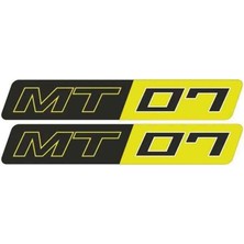Yamaha Mt-07 Damla Sticker Model