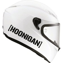 Tek Renk Hoonigan (Hoonigan Helmet Stickers) Kask Sticker Etiket Modeli