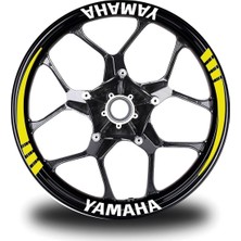 Yamaha YZF-R25 Yan Grenaj Siyah Sticker