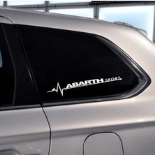Abarth Için Özel Yeni Uyumlu Aksesuar Oto Yan Cam Özel Yeni Sticker