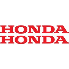 20 cm Honda Yazılı Mini Sticker Etiket Modeli