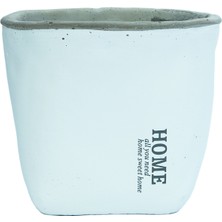 Rosmerta Saksı 2 Beyaz