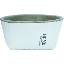 Rosmerta Saksı 1 Beyaz