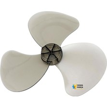 Rubenis Uyumlu RBA04 Vantilatör Pervanesi / Sert Plastik - Kristal - Şeffaf