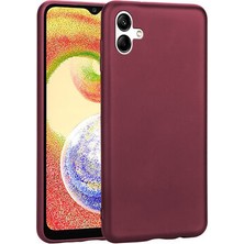 Galaxy A04 Kılıf Esnek ve Soft Silikon Kapak Lupsy Kapak