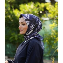Lavinya Desen Pamuklu Soft Eşarp