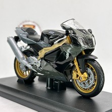 Aprilia Rsv 1000 R Factory 1:18 Diecast Motosiklet Model – Lisanslı Metal Maket Oyuncak & Biblo