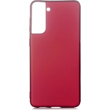 Galaxy S21 Kılıf Esnek ve Soft Silikon Kapak Lupsy Kapak