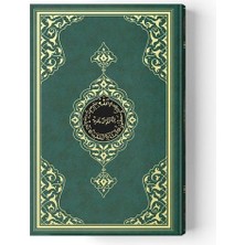 2 Renkli Yeşil Rahle Boy Kur'an-I Kerim
