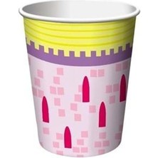 Nedi Karton Bardak 8 Li Prenses ve Şatosu 375893