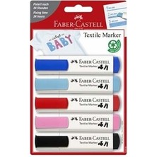 Faber Castell Tekstil Markörü 5"li Set 504015930000